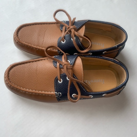 Franco Vanucci Other - Franco Vanucci Brown and navy blue shoes